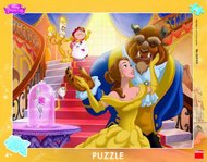 Kráska a zvíře - Puzzle 40 deskové - Disney Walt