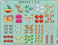 Puzzle MAXI - Počítání pro nejmenší s obrázky/10 dílků - neuveden