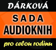 Dárková sada audioknih pro celou rodinu - 5 D - neuveden