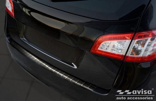 Ochranná lišta hrany kufru Peugeot 508 2011-2018 (combi, tmavá)