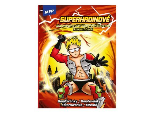 MFP 5301060 Omalovánky A4 Superhrdinové 7 210x276mm/32