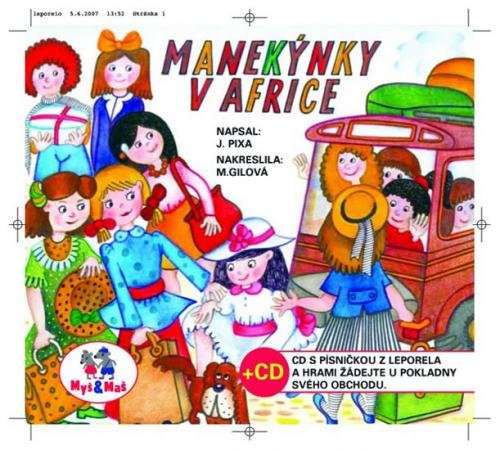 Manekýnky v Africe + CD - neuveden