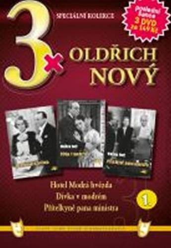 3x DVD - Oldřich Nový 1. - neuveden