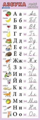 Záložka - Ruská azbuka - Kupka Petr