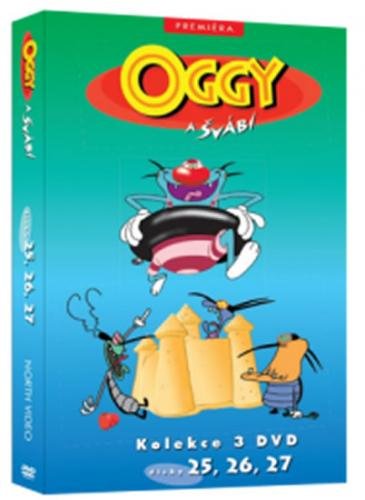 Oggy a švábi 25 - 27 / kolekce 3 DVD - neuveden