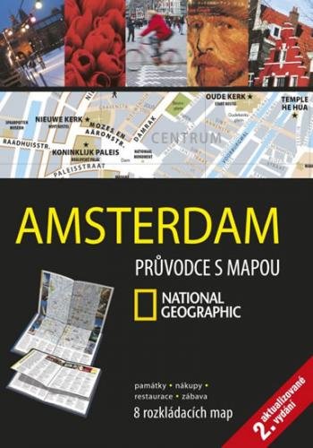 Amsterdam - Průvodce s mapou National Geographic - neuveden