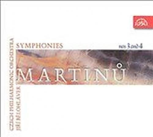 Symfonie č. 3, 4 - CD - Martinů Bohuslav