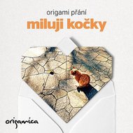 Origami přání - Miluji kočky (zrzeček) - neuveden