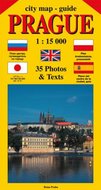 City map - guide PRAGUE 1:15 000 (angličtina, ruština, španělština, polština, japonština) - Beneš Jiří
