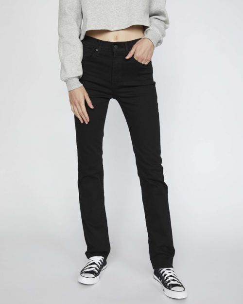 Levi's® 724™ High Rise Straight Night Jeans Černá