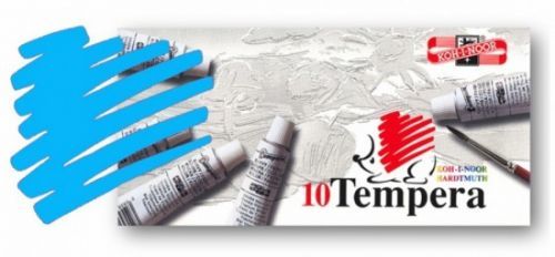 Temperová barva KOH-I-NOOR - cyan 16 ml 162614