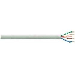 Síťový kabel F/UTP Cat 5e LogiLink CPV0014, nestíněný, 100 m, šedá