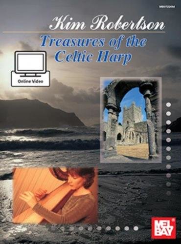 Kim Robertson: Treasures Of The Celtic Harp (noty na harfu) (+online video)