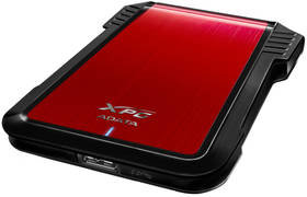 A-Data EX500, 2,5" SATA, USB, 3.1 (AEX500U3-CRD) černý/červený