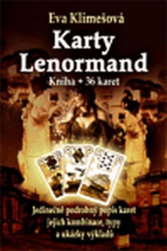Karty Lenormand - kniha - Klimešová Eva
