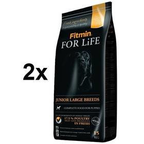 FITMIN dog For Life Junior Large Breed 2 x 15 kg