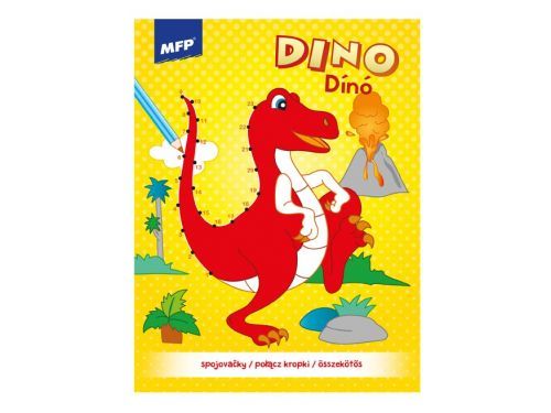 MFP 5301084 Omalovánky - spojovačky Dino 210x275mm/32s