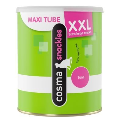 Výhodné balení Cosma snackies XXL kousky Maxi Tube - 3 x Kuřecí (600 g)