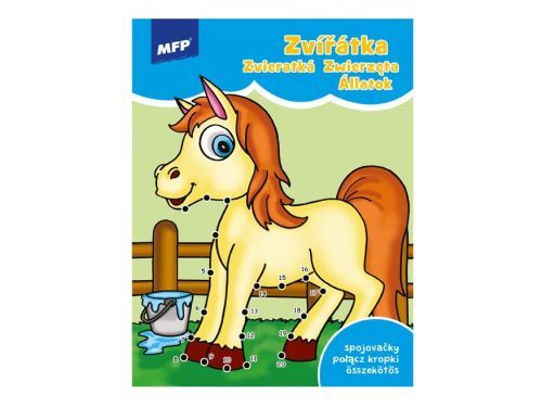 MFP 5301086 Omalovánky - spojovačky Zvířátka 210x275mm/32s