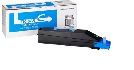 Toner Kyocera TK-865-C | 12000 pages | Cyan | TASKalfa 250ci 300ci