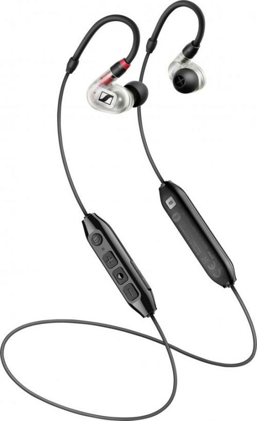 Bluetooth®, kabelová Hi-Fi špuntová sluchátka Sennheiser IE 100 PRO WIRELESS CLEAR 509172, transparentní
