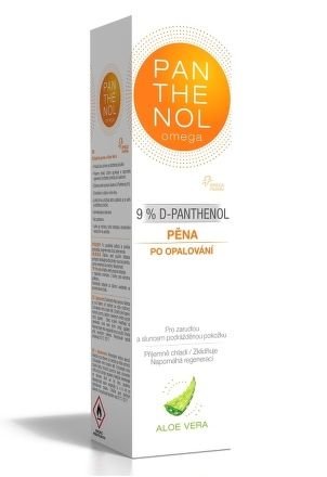 Panthenol Omega Chladivá pěna s aloe vera 9% 150ml