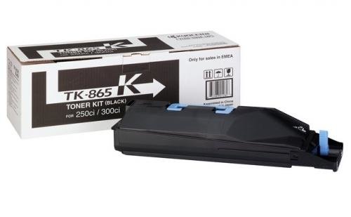 Toner Kyocera TK-865-K | 20000 pages | Black | TASKalfa 250ci 300ci