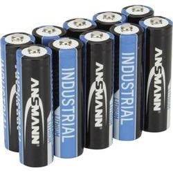 Tužková baterie AA lithiová Ansmann Lithium Industrial LR06, 3000 mAh, 1.5 V, 10 ks