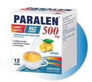 PARALEN HORKÝ NÁPOJ BEZ CUKRU 500MG POR PLV SOL SCC 12