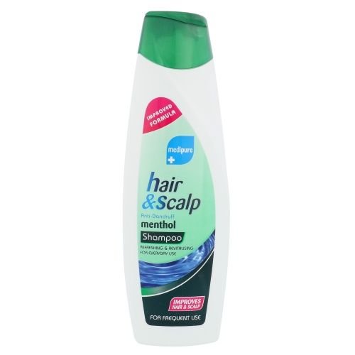 Xpel Medipure Hair & Scalp Menthol Shampoo přípravek proti lupům 400ml