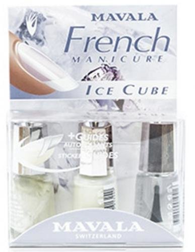 Mavala French Manicure Ice Cube francouzská manikúra lak na nehty 3 x 5 ml