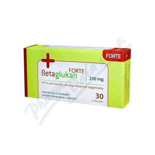 APOTEX Betaglukan Forte 250 mg 30 tob.