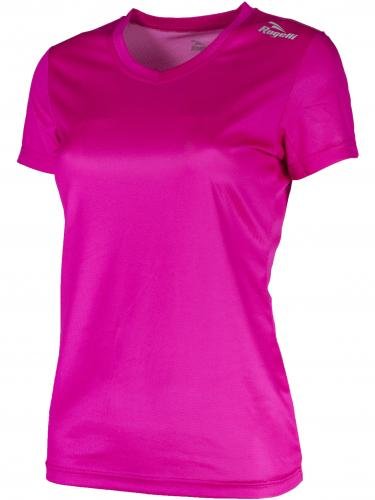 Dámské funkční triko Rogelli PROMOTION Lady, reflexní růžové XS