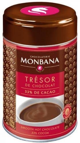 Monbana horká čokoláda Tresor 250 g