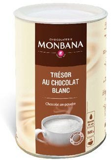 Monbana bílá horká čokoláda 500 g