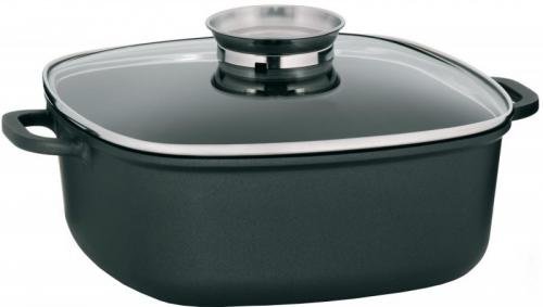 Kela Pekáč čtvercový s poklicí 28 cm KERROS