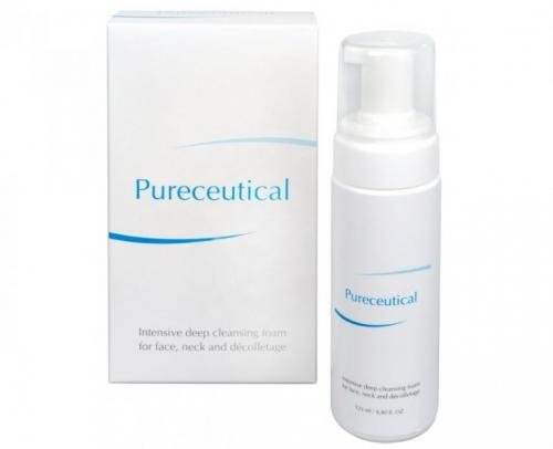 Herb Pharma Pureceutical - intenzivní hloubková čistící pěna na tvář, krk a dekolt 125 ml