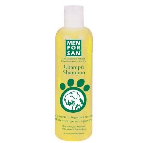 Menforsan Velmi jemný šampon pro štěňata z pšeničných klíčků (Shampoo with Wheat Germ for Puppies) 300 ml