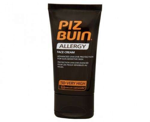 PizBuin Krém na opalování na obličej SPF 50+ (Allergy Face Cream) 50 ml