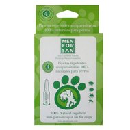 Menforsan Antiparazitní pipety pro psy (100% Natural Repellent Anti-parasite Spot on for Dogs) 4 x 1,5 ml