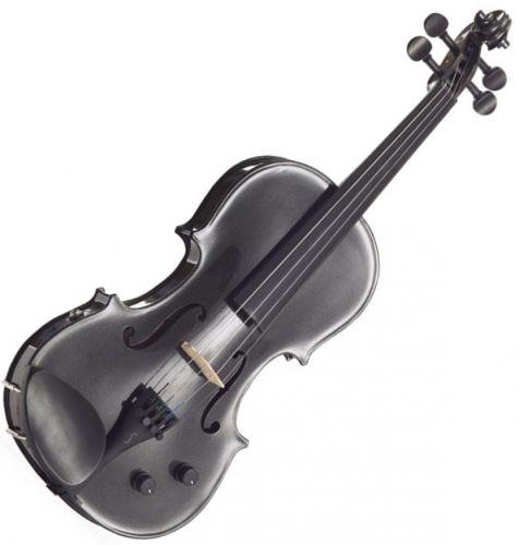 Stentor E-Violin 4/4 Student II, Artec Piezo Pickup Black