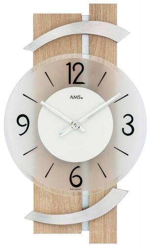 Designové nástěnné hodiny AMS 9546