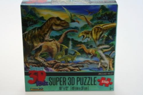 Puzzle Dinosauři 150 dílků 3D