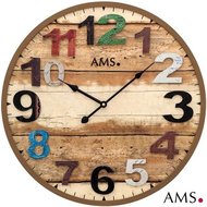 Designové nástěnné hodiny AMS 9539