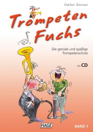 HAGE Musikverlag Trumpet Fox Volume 1 (incl. CD) German