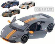 KINSMART Auto model 1:36 Lamborghini Huracán LP610-4 Avio kov 13cm PB 4 barvy