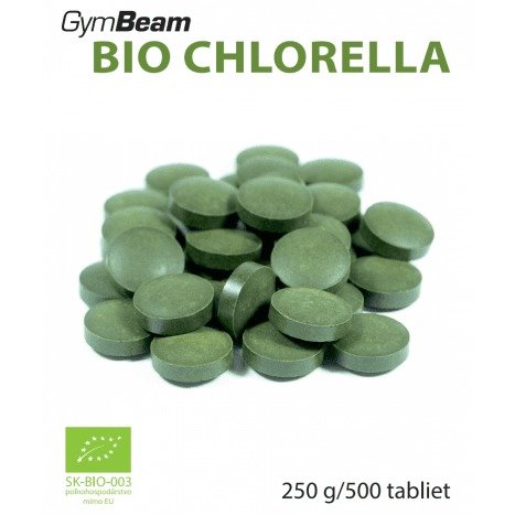 BIO Chlorella 500 tab. bez příchuti - GymBeam