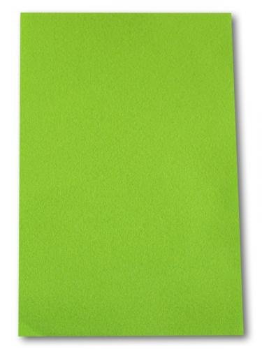 Folia - Dekorační filc/plst - 20 x 30 cm - světle zelený