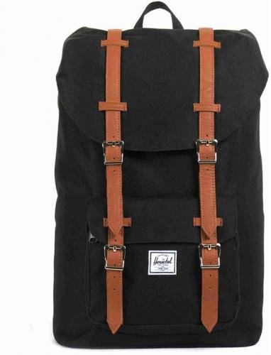 batoh HERSCHEL - Little America Mid-Volume Black/Tan (00001)