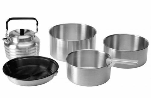 Nádobí Vango Aluminium Cook Set Barva: stříbrná